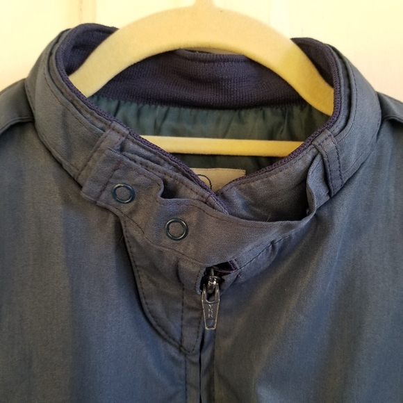 Vintage 80's King Louis ProFit Blue Zip Up Jacket, Sz L - Picture 6 of 11